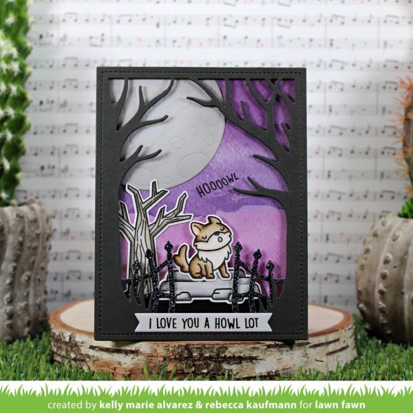 Lawn Fawn - Stempelset "Wild Wolves" Clear Stamps