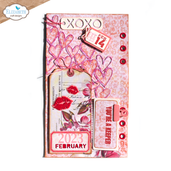 Elizabeth Craft Designs - Stanzschalone "Planner Essentials 57 - Heart Overlay" Dies