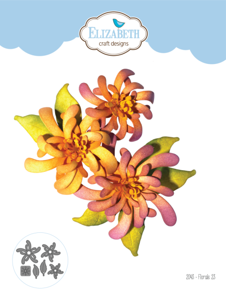 Elizabeth Craft Designs - Stanzschalone "Florals 23" Dies