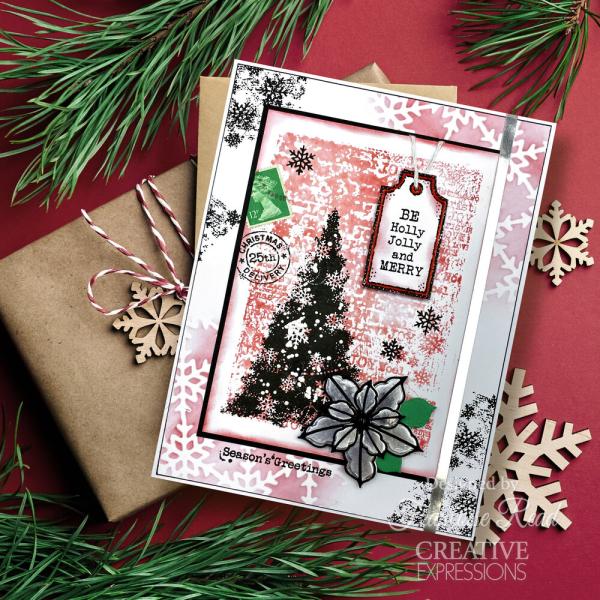 Woodware - Stempel "Snow Frosted Tree" Clear Stamps Design by Francoise Read