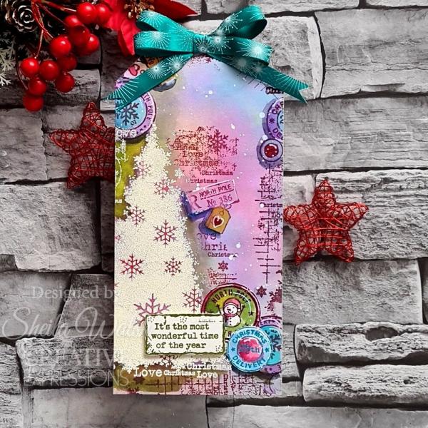 Woodware - Stempel "Snow Frosted Tree" Clear Stamps Design by Francoise Read