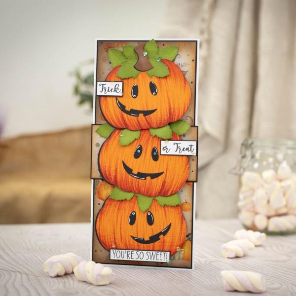 Crafters Companion -Halloween Treat Boxes - Stanze & Stencil