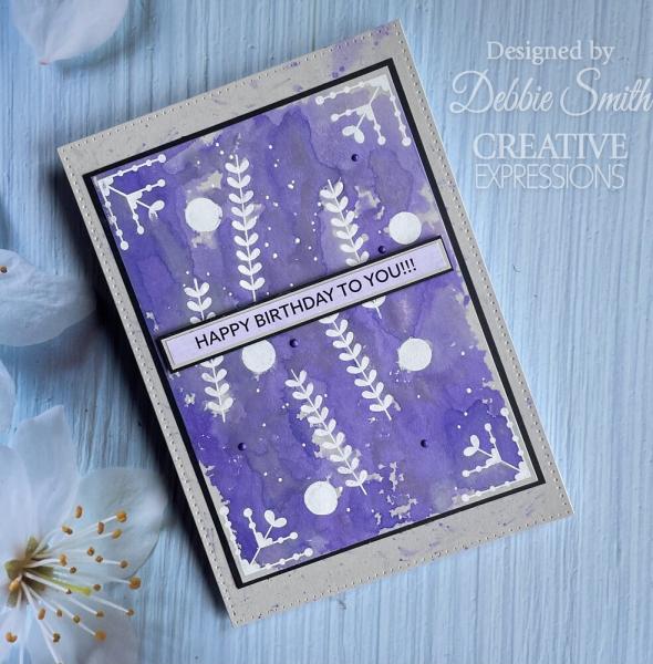 Creative Expressions - Stempelset A6 "Beautiful Banners" Clear Stamps