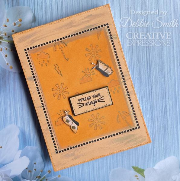 Creative Expressions - Stempelset A6 "Positive Sentiments" Clear Stamps