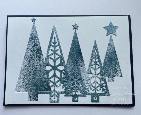 Creative Expressions - Stanzschablone "Snowflake Tree-O" Craft Dies Design by Sue Wilson