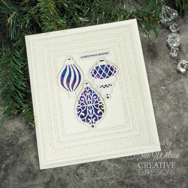 Creative Expressions - Stanzschablone "Opulent Baubles" Craft Dies Design by Sue Wilson