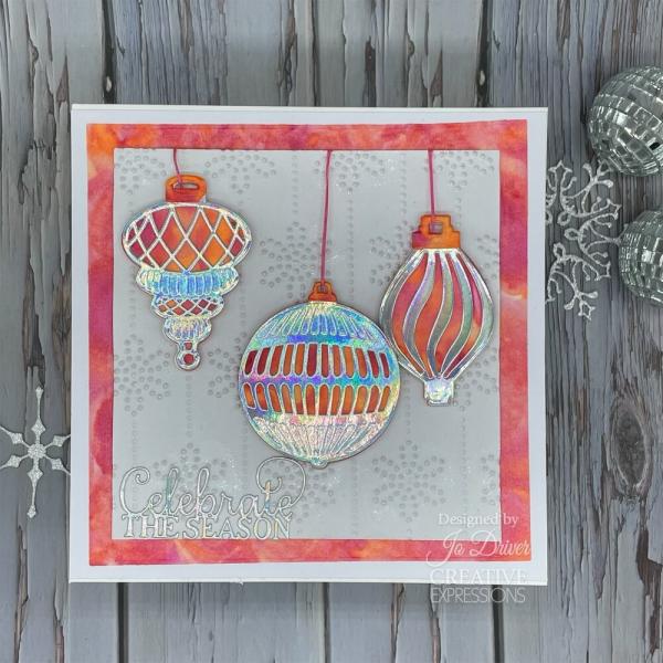 Creative Expressions - Stanzschablone "Vintage Baubles" Craft Dies Design by Sue Wilson