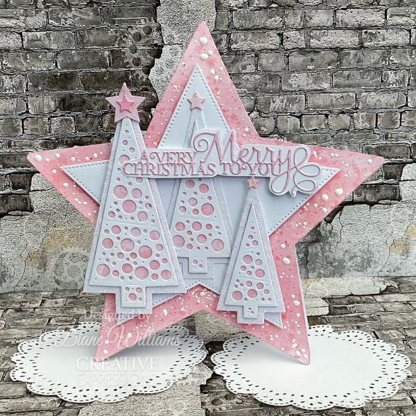 Creative Expressions - Stanzschablone "A Very Merry Christmas" Craft Dies Design by Sue Wilson