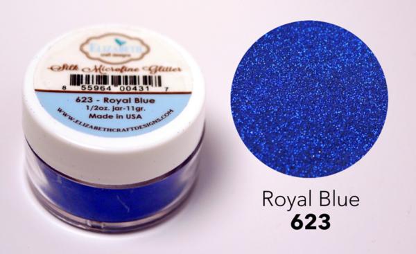 Elizabeth Craft Designs - Glitzer "Royal Blue 623" Silk Microfine Glitter 11g