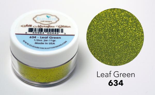 Elizabeth Craft Designs - Glitzer "Leaf Green 634" Silk Microfine Glitter 11g