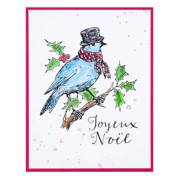 Spellbinders - Press Plate & Dies "Joyeux Noel"