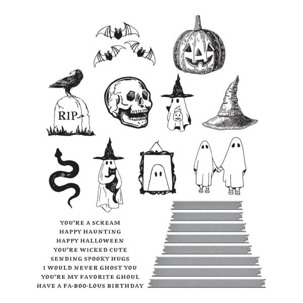 Spellbinders - Press Plate & Dies "Halloween Icons"