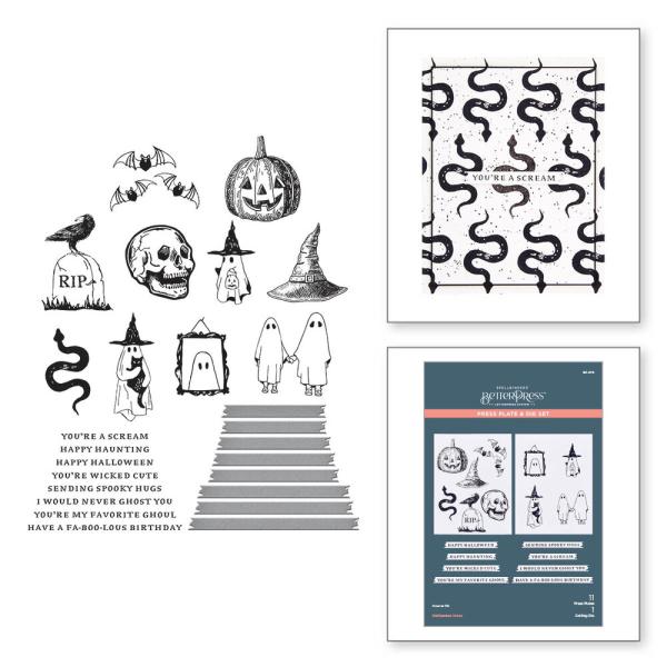 Spellbinders - Press Plate & Dies "Halloween Icons"