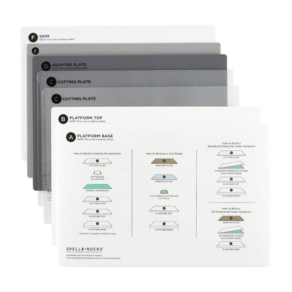 Spellbinders - Ersatzplatten Stanzmaschine Platinum "XL Universal Plate System" 