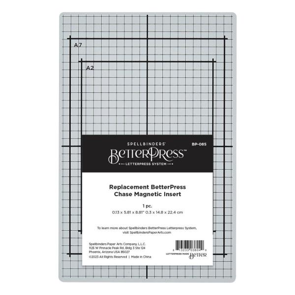 Spellbinders - Ersatz Magneteinsatz BetterPress "Replacement Chase Magnetic Insert" 