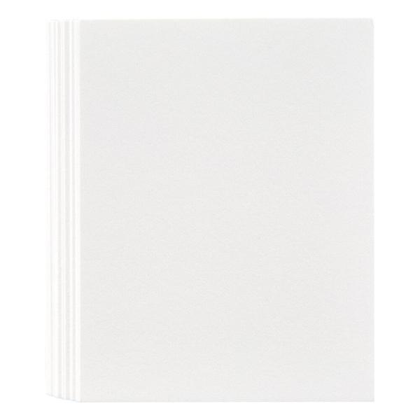 Spellbinders - Baumwollkartonplatten "Porcelain" BetterPress Cotton Card Panels 10,80x14 cm