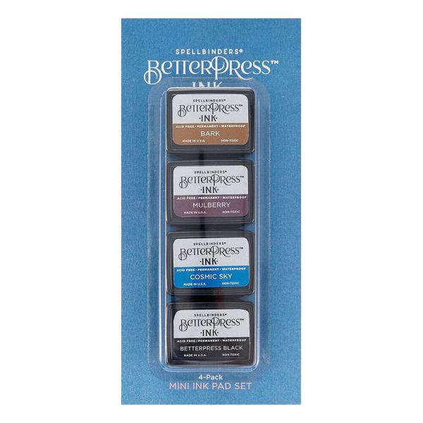 Spellbinders - Stempelkissen "Regal Tones" BetterPress Ink Mini Set