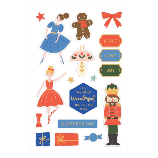 Spellbinders - Aufkleber "Nutcracker Ballet" Chipboard Sticker