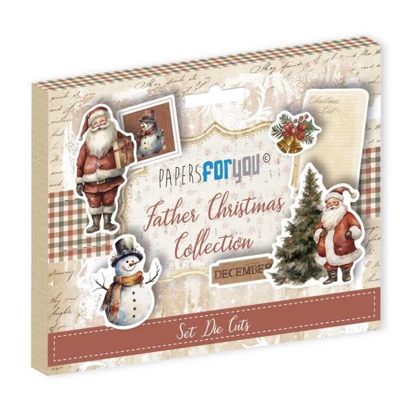 Papers For You - Stanzteile "Father Christmas" Die Cuts