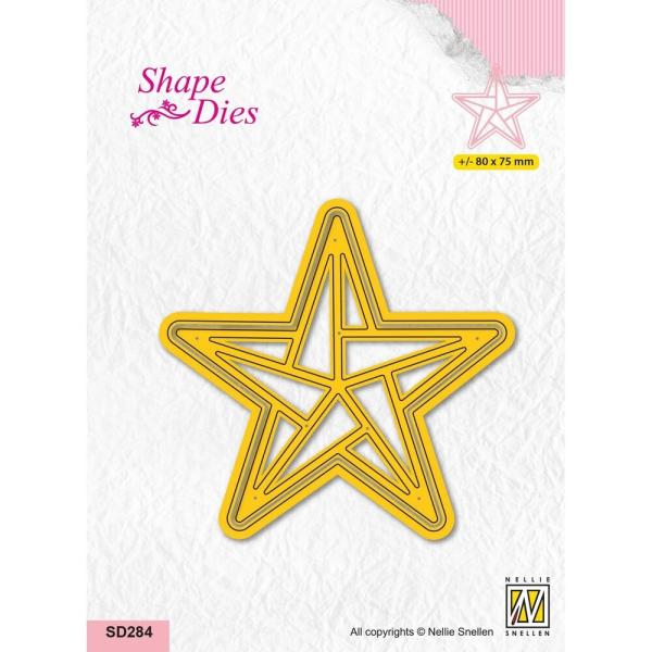 Nellie Snellen - Stanzschablone "Stars Origami" Shape Dies