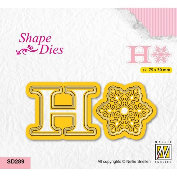 Nellie Snellen - Stanzschablone "Hohoho" Shape Dies