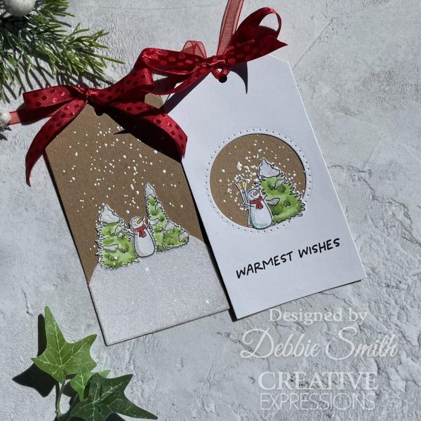 Creative Expressions - Stempelset "White Christmas" Clear Stamps 6x8 Inch Design by Janes´s Doodles