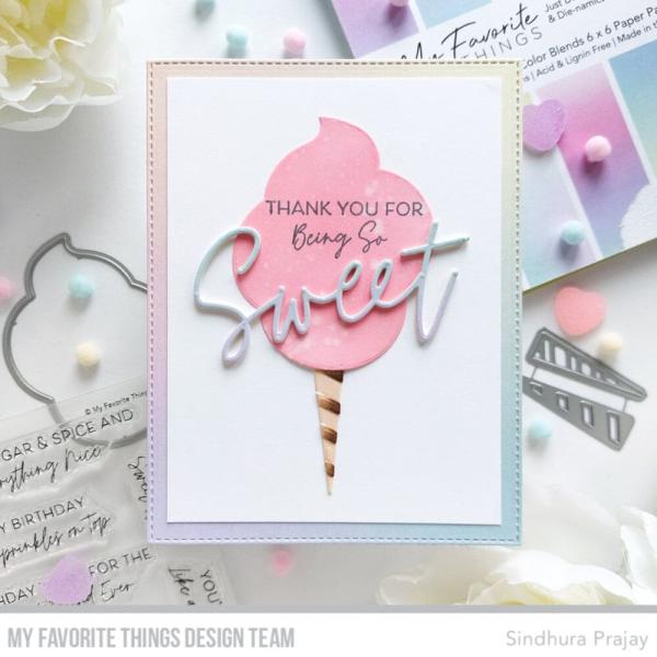 My Favorite Things - Designpapier "Sweet Summer Color Blends" Paper Pad 6x6 Inch - 24 Bogen