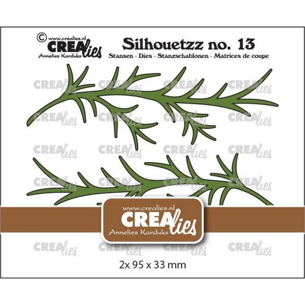 Crealies - Stanzschablone "Branches A" Silhouetzz Dies