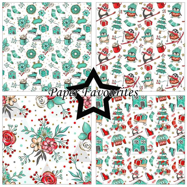 Paper Favourites - Designpapier "Stay Cool" Paper Pack 12x12 Inch 8 Bogen