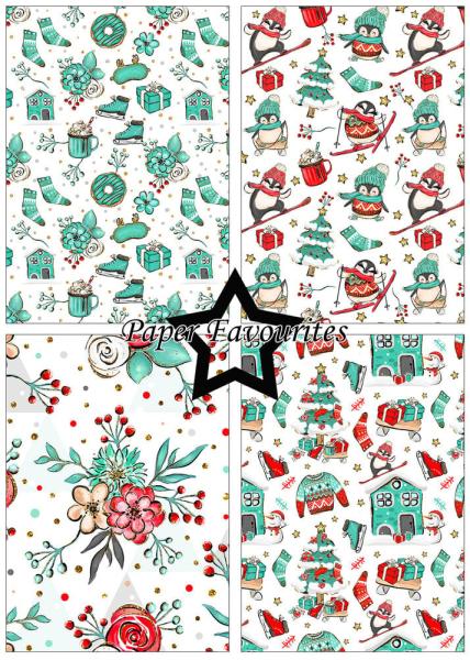 Paper Favourites - Designpapier "Stay Cool" Paper Pack A5 - 24 Bogen