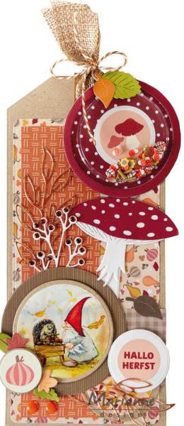 Marianne Design - Designpapier "Welcome Fall" Paper Pad A4 - 8 Bogen 