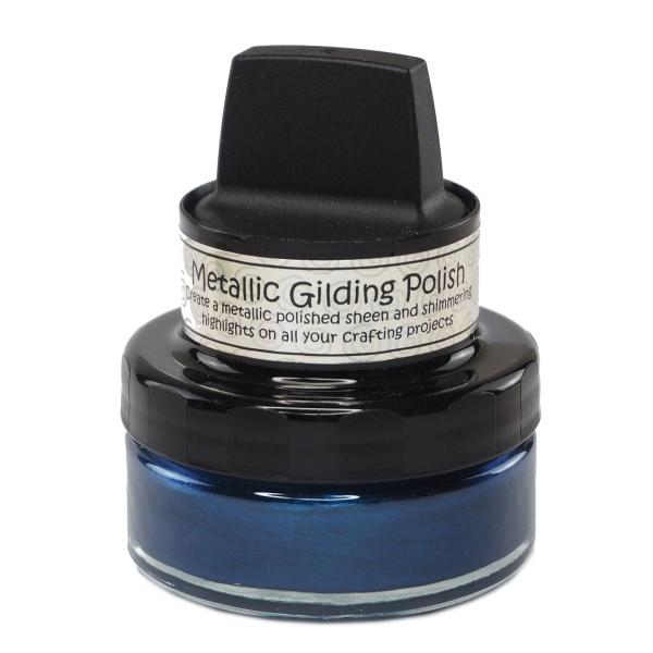 Cosmic Shimmer - Mousse "Petrol blue" Metallic Gilding Polish 50ml