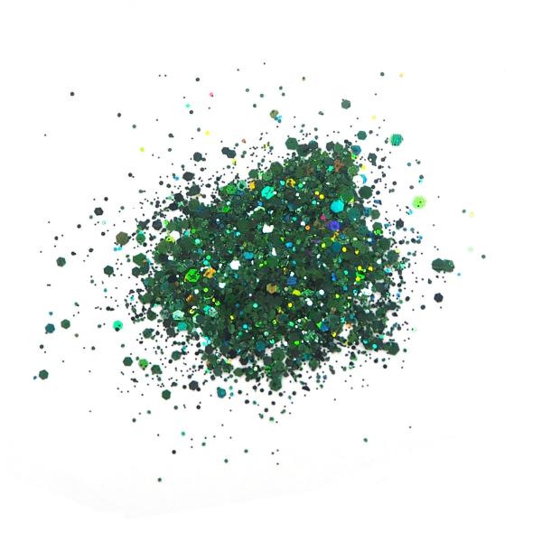 Cosmic Shimmer - Glitzermischung "Holographic Emerald Shimmer" Glitterbitz