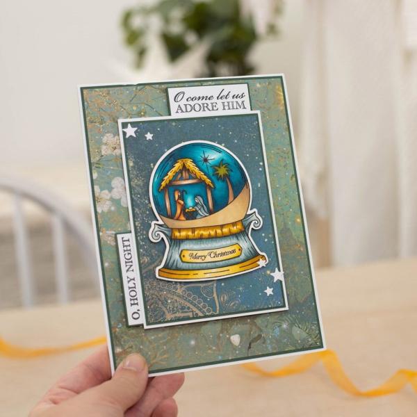 Crafters Companion - Stempelset "Good Tidings" Clear Stamps