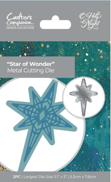 Crafters Companion - Stanzschablone "Star of Wonder" Dies