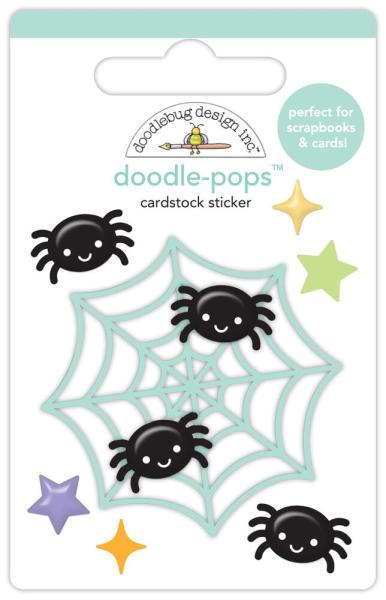 Doodlebug Design - Sticker "Spiderlings" Doodle-Pops 