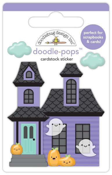 Doodlebug Design - Sticker "Haunted Manor" Doodle-Pops 