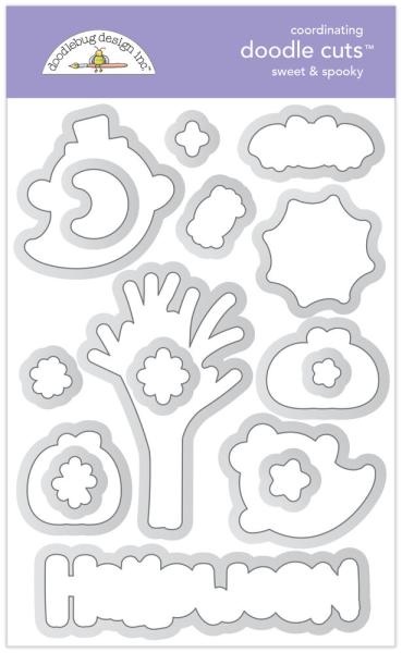 Doodlebug Design - Stanzschablone "Sweet & Spooky" Doodle Cuts