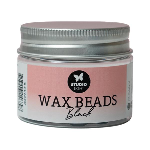 Studio Light - Wachsperlen "Black Nr.07" Wax Beads 30g