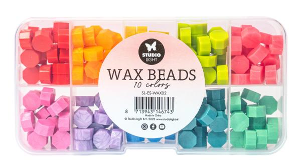 Studio Light - Wachsperlen "Bright Nr.02" Wax Beads 10x7g