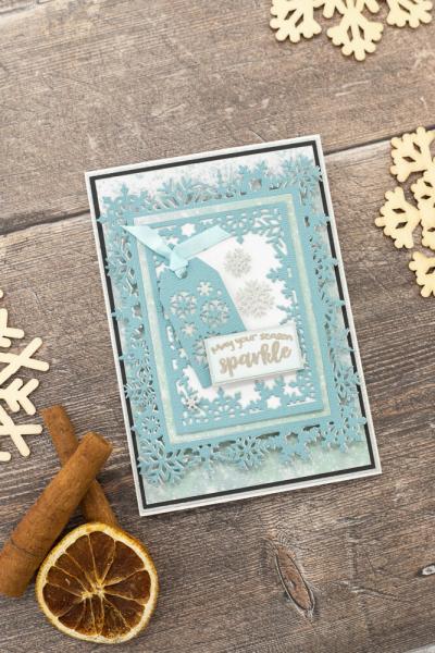 Crafters Companion - Stanzschablone "Shimmering Snowflakes" Dies