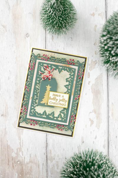 Crafters Companion - Stanzschablone "The Holly & The Ivy" Dies