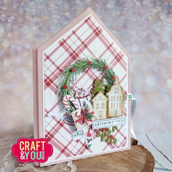 Craft & You Design - Stanzschablone "Coniferous Wreath" Dies