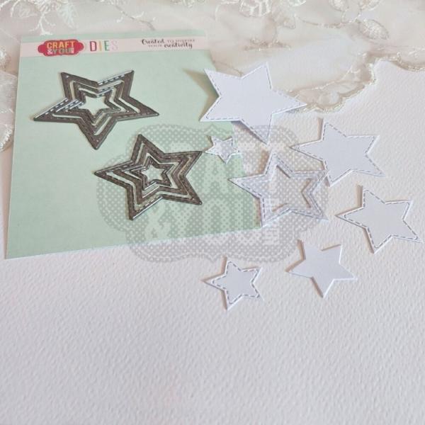 Craft & You Design - Stanzschablone "Stars" Dies