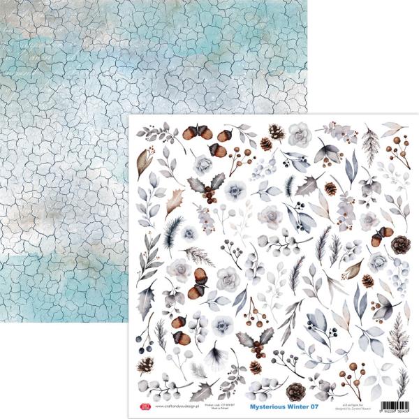 Craft & You Design - Designpapier "Mysterious Winter" Paper Pad 12x12 Inch - 4 Bogen