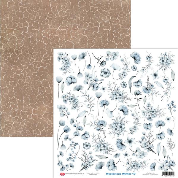 Craft & You Design - Designpapier "Mysterious Winter" Paper Pad 12x12 Inch - 8 Bogen