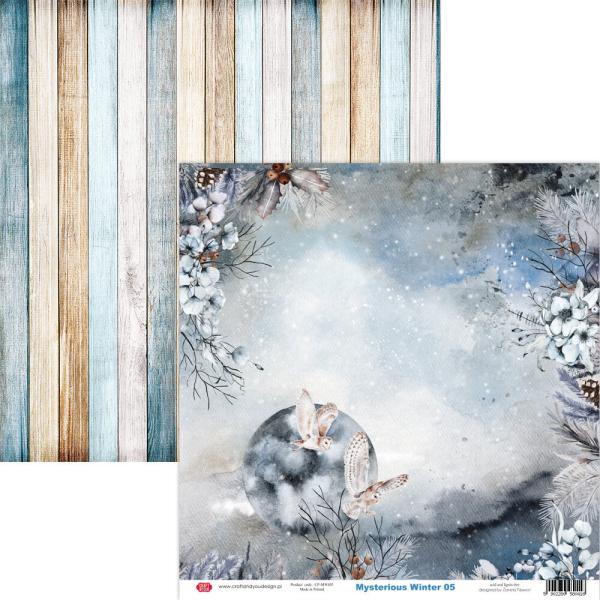 Craft & You Design - Designpapier "Mysterious Winter" Paper Pad 12x12 Inch - 6 Bogen