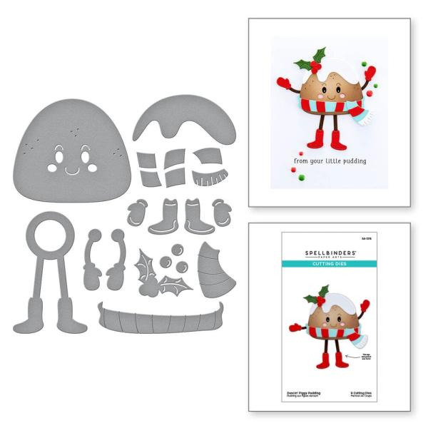 Spellbinders - Stanzschablone "Dancin' Figgy Pudding" Dies