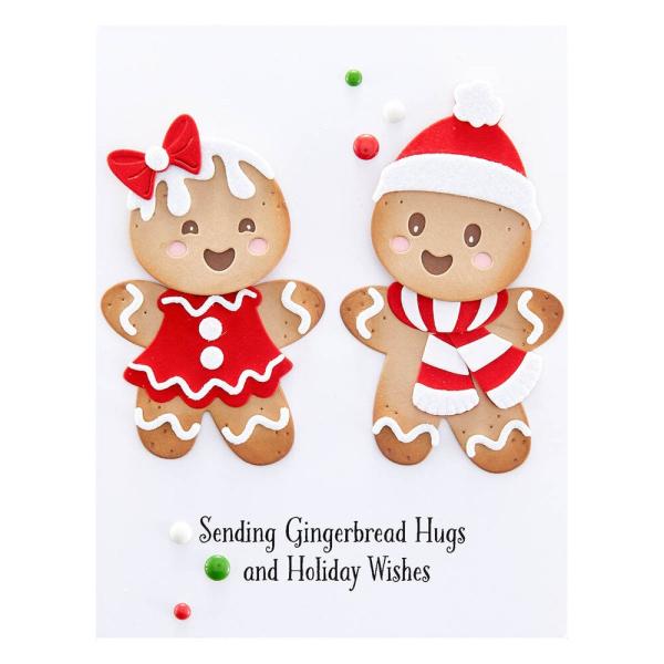 Spellbinders - Stanzschablone "Dancin' Gingerbread" Dies