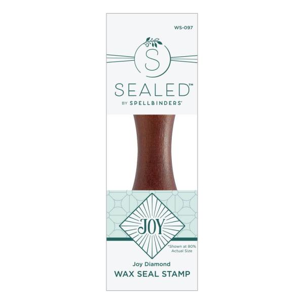 Spellbinders - Wachssiegel Stempel "Joy Diamond" Waxs Seal Stamp